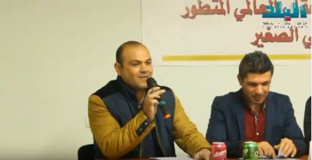 كلمة جهاد كبها خلال حفل تكريم الطلاب