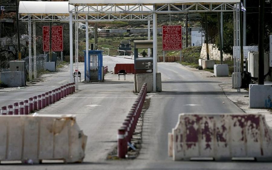 اغلاق كافة المعابر اليوم بين اسرائيل والضفة الغربية