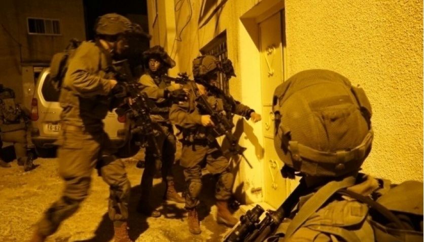 الاحتلال الاسرائيلي يشن حملة اعتقالات في مناطق مختلفة من الضفة