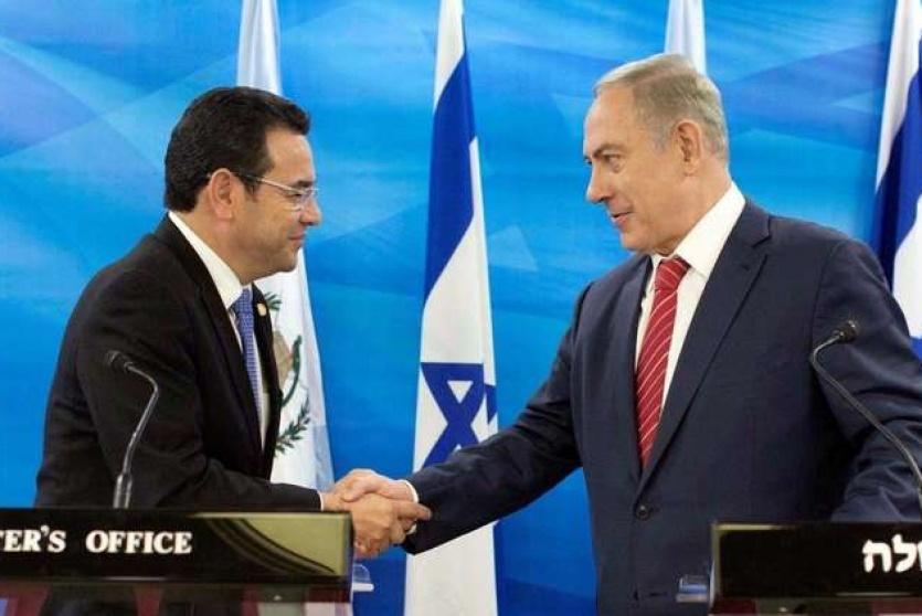 غواتيمالا عازمة على نقل سفارتنا الى القدس