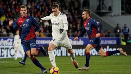 ريال مدريد يفوز على مضيفه هويسكا بهدف وحيد