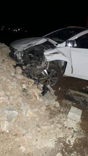 اصابة طفيفة بحادث اصطدام عند مفرق الشهداء