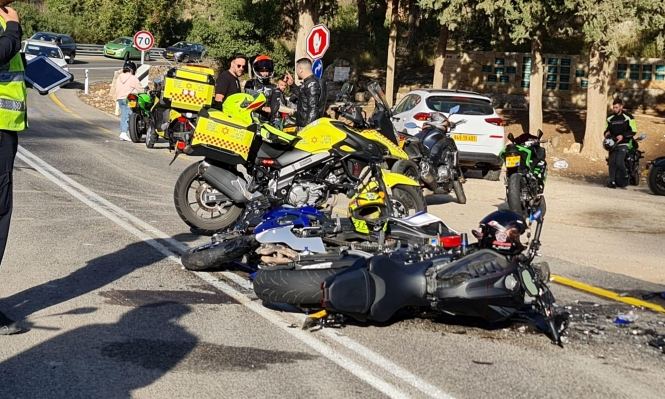 القدس : اصابة شابين بجراح خطيرة ومتوسطة بحادث سير
