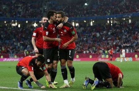 كأس العرب : المتخب المصري الى نصف النهائي بعد فوزه على المنتخب الاردني