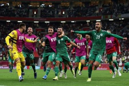 منتخب الجزائر يفوز بكأس العرب 2021 