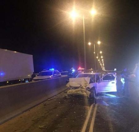 كفرقرع ... حادث سير بعد مطاردة مركبة اثر أطلق نار على منزل رئيس المجلس