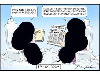 رسمًا كاريكاتوريًّا يسيء للنبي الكريم تنشره صحيفة استرالية