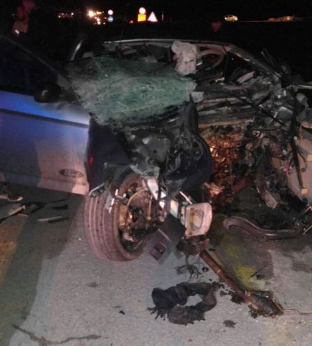مصرع ثلاثة اشخاص من حورة النقب في حادث سير مروع