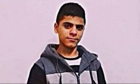 استشهاد الفتى عمر جوابرة ( 15 عاما ) برصاص الاحتلال في مخيم العروب بالخليل