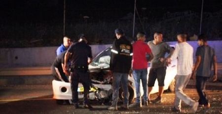 اصابة خطيرة في حادث طرق على شارع 65 وادي عارة
