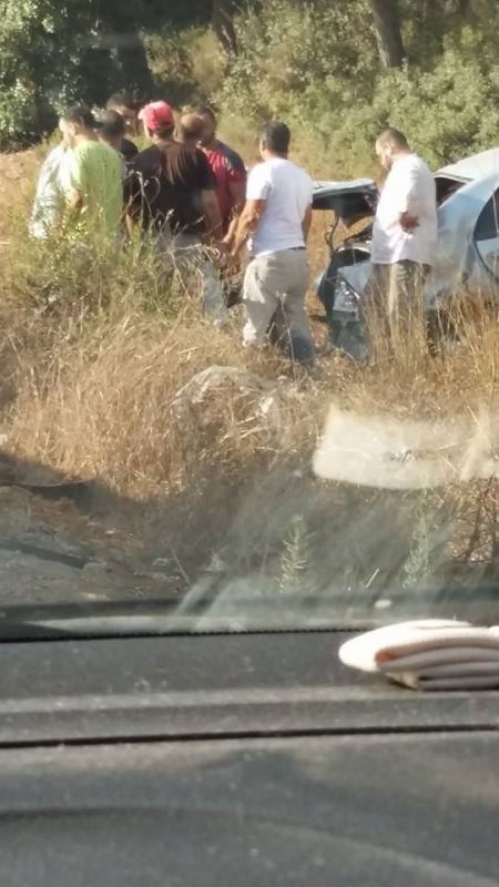 برطعة | حادث سير ذاتي على المدخل الشمالي للقرية