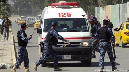 وفاة 11 طفلاً بحريق بمستشفى في بغداد