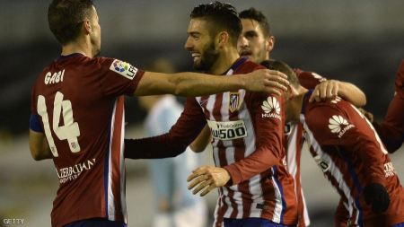 اتلتيكو مدريد يتصدر الدوري الاسباني