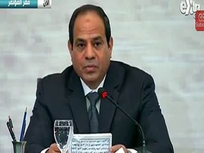 السيسي ينادي الاسرائيليين: شاركوني لننطلق نحو السلام !