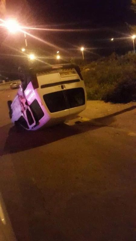 برطعة | اصابات طفيفة ومتوسطة في حادث طرق بمدخل القرية