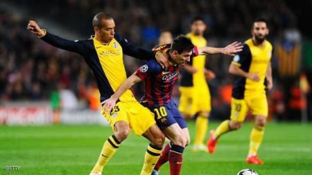 تعادل مخيب لبرشلونة في دوري الابطال