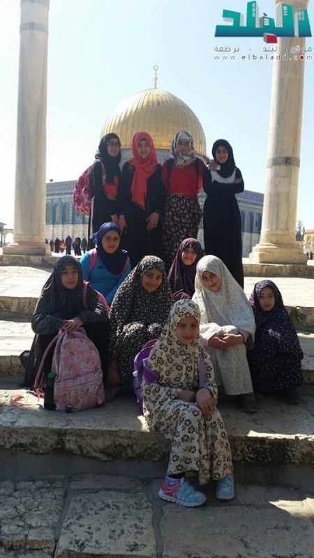 برطعة | مؤسسة حراء لتحفيظ القران تسيّر رحلة لطالباتها الى المسجد الاقصى