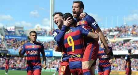 برشلونة يحسم الصراع ويتوج بلقب الدوري الإسباني