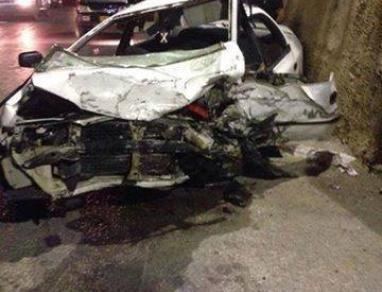 حادث سير مروع في رام الله يودي بحياة اربعة اشخاص 