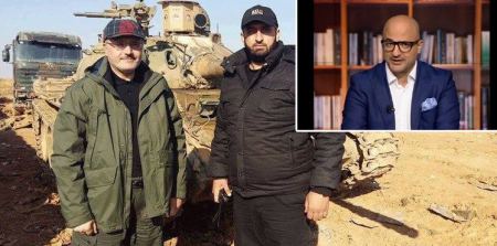 اعلامي لبناني يعلق على احتفال" غسان بن جدو " بسقوط حلب
