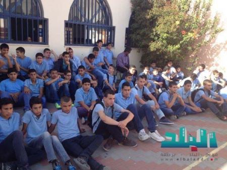 المونديال بشكل اّخر في مدرسة برطعة الاعدادية 