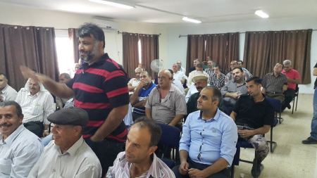 برطعة |فيديو ... ماذا طلب رئيس الجمعية حسن كبها من وزير الحكم المحلي حسين الاعرج خلال زيارة الاخير للقرية
