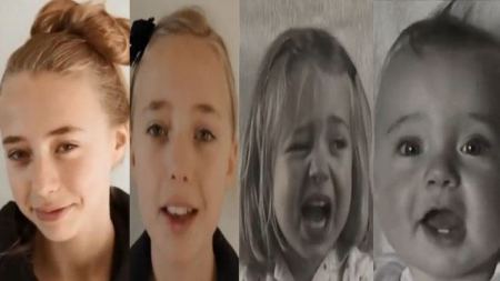 اربعة دقائق ترصد تحول طفلة الى مراهقة