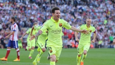 برشلونة بطلاً للدوري الاسباني 