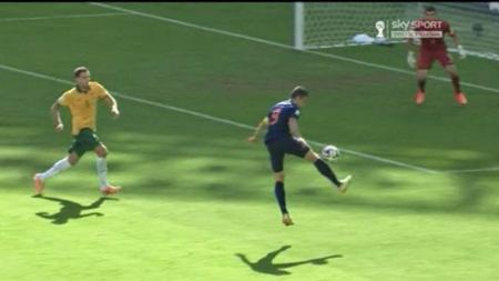 اهداف مباراة هولندا - استراليا 18/6/2014