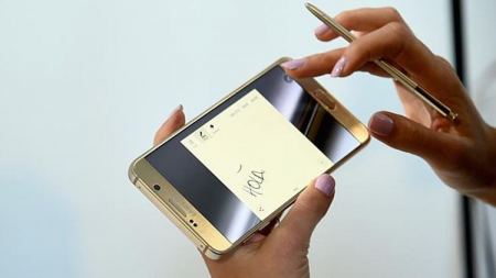 سامسونج تصدر هاتف نوت 5