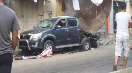 تفجير سيارات لنشطاء من الجهاد و حماس في غزة
