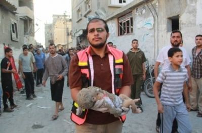اسشهاد 8 مواطنين من عائلة اللوح في غزة