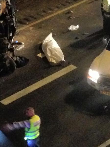 حادث سير مروع بالقرب من باقة الغربية ووفاة شخص من اكسال