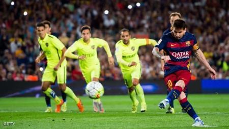 برشلونة يقسو على ليفانتي بأربعة أهداف