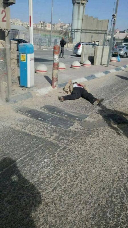 شهيد بنيران الاحتلال عند حاجز قلنديا