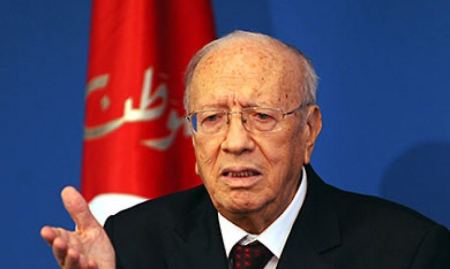 الباجي قائد السبسي رئيسا لتونس بنسبة 55%