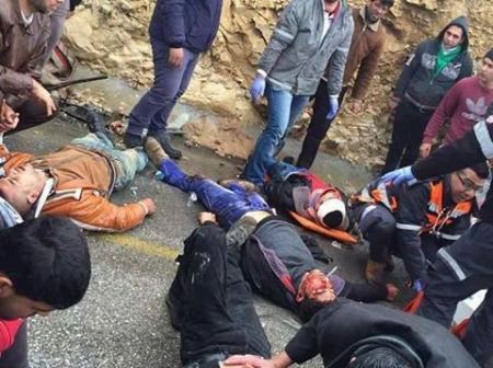  مصرع مواطن و5 اصابات خطيرة في حادث سير مروّع شمال بيت لحم
