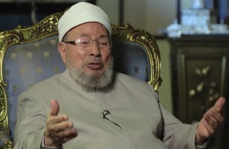 فيديو - القرضاوي ... رجم الزاني شريعة يهودية 