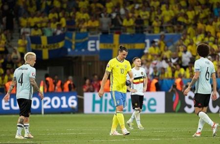 امم اوروبا 2016 ... بلجيكا تفوز على السويد بهدف نظيف