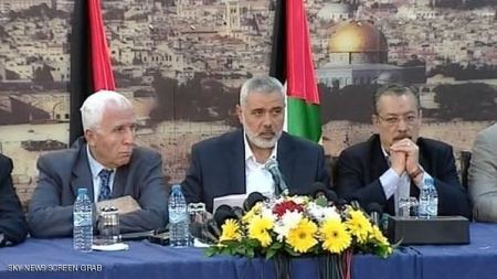 انهاء الانقسام وحكومة فلسطينية توافقية خلال 5 اسابيع