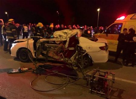 مصرع شاب في حادث سير ذاتي بالقرب من مفرق بلدة شقيب السلام