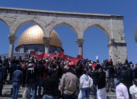 الفلسطينيون يتضامنون مع تركيا ضد افتراءات الغرب بشأن الابادة المزعومة لـ الارمن
