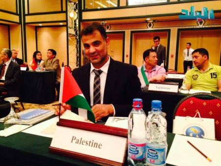 ابن برطعة عمر كبها يشارك في اجتماع الاتحاد الاسيوي للتايكواندو في اوزباكستان .