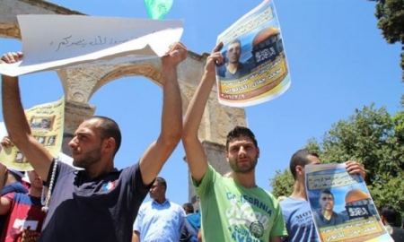 وقفة احتجاجية في الاقصى لإعادة جثامين الشهداء المحتجزة
