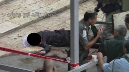 استشهاد فتاة قرب الحرم الابراهيمي في الخليل