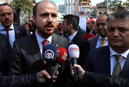 نجل أردوغان ( بلال ) ينفي حصوله على الجنسية المصرية