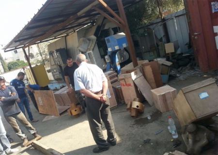 مصرع شخص من عرابة جراء سقوط جسم معدني ثقيل على رأسه