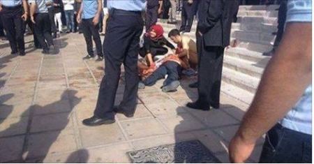 اغتيال الكاتب الأردني ناهض حتر وسط عمان رمياً بالرصاص