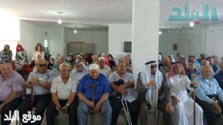 برطعة | صور ... مجلس بسمة يفتتح نادي المسنين في برطعة