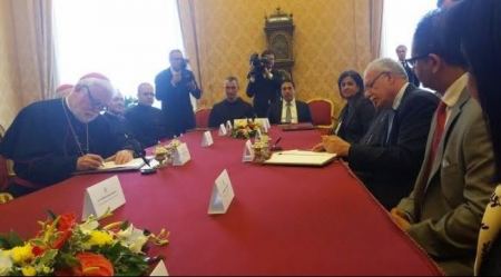 رسمياً الفاتيكان يعترف بدولة فلسطين